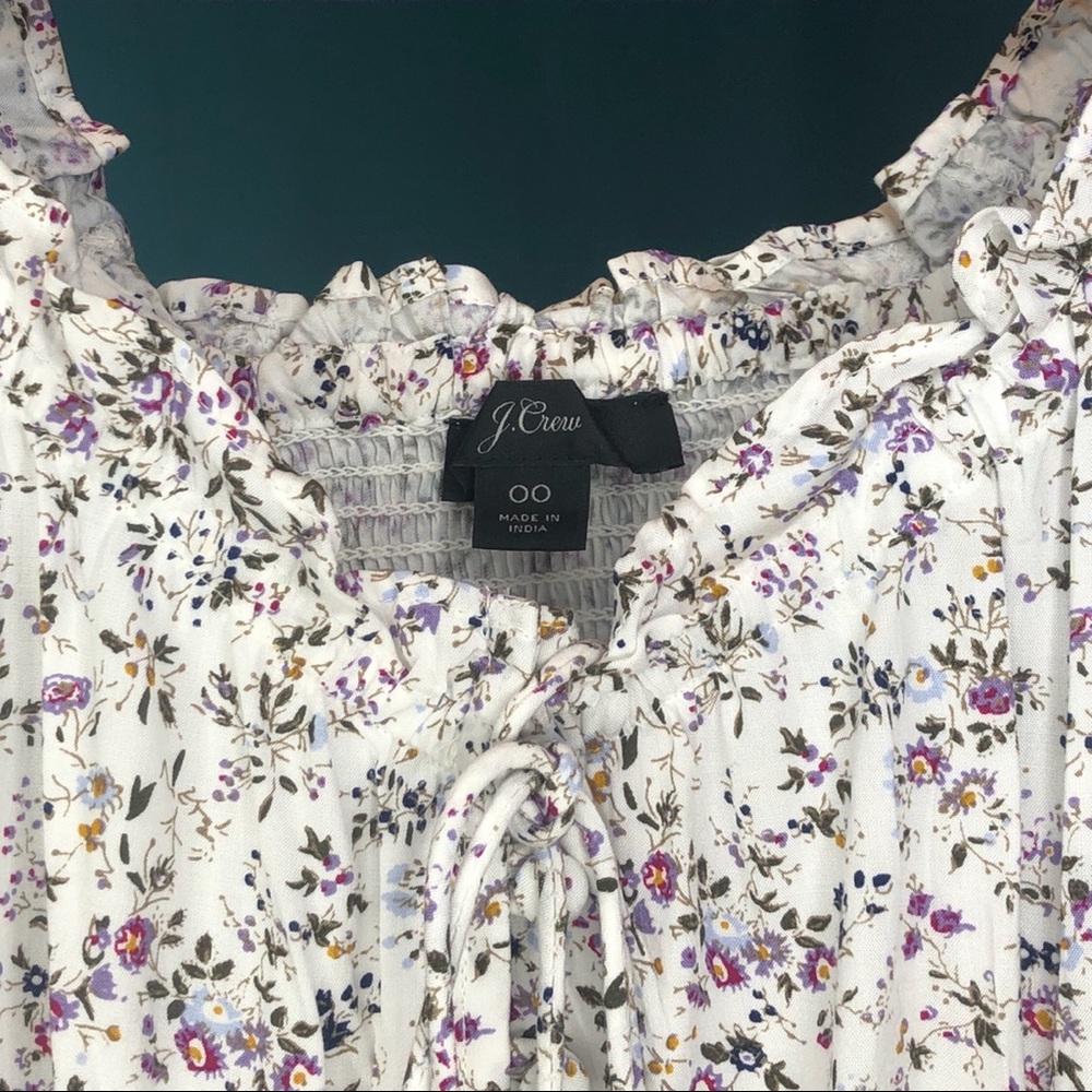 J crew peasant dress